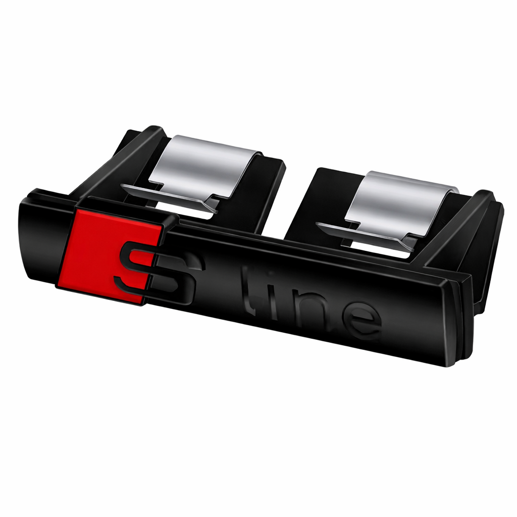 Audi S Line Emblem Front – Gloss Black