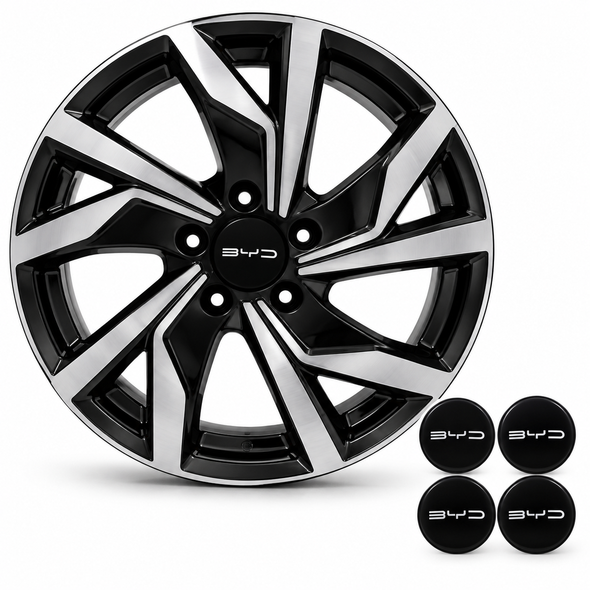 BYD Wheel Center Caps – New Edition  ( 4 Pack )