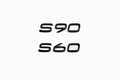 Volvo S90 / S60  Emblem Badge (Gloss Black)