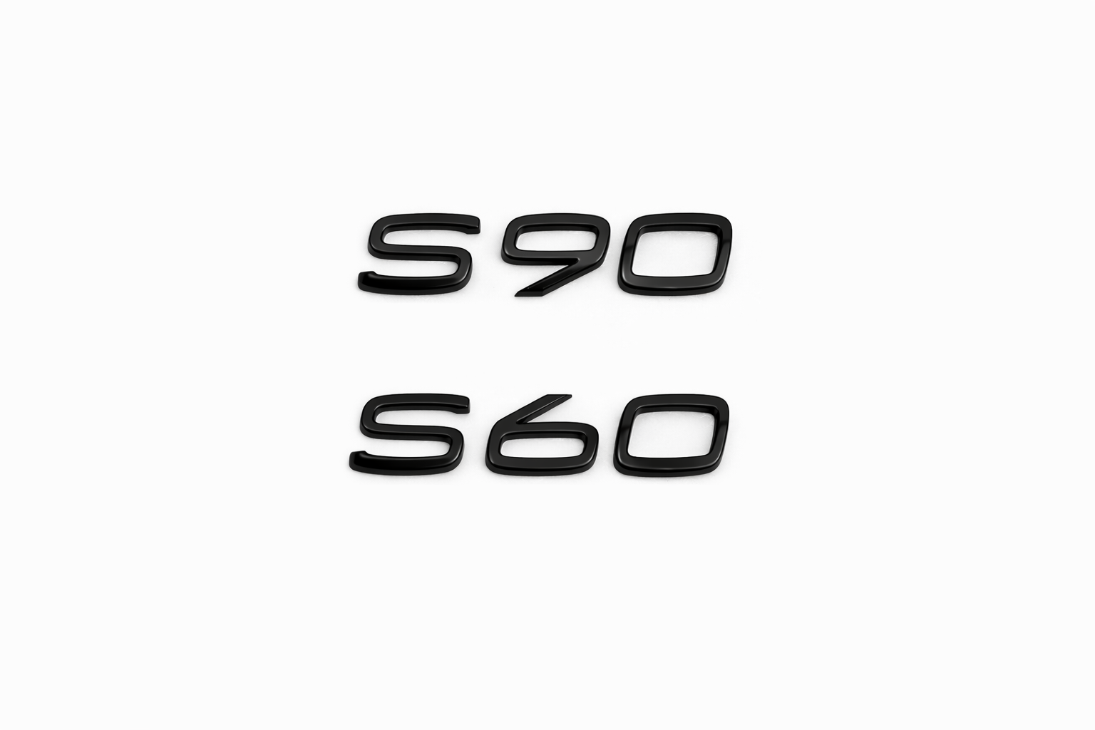 Volvo S90 / S60  Emblem Badge (Gloss Black)