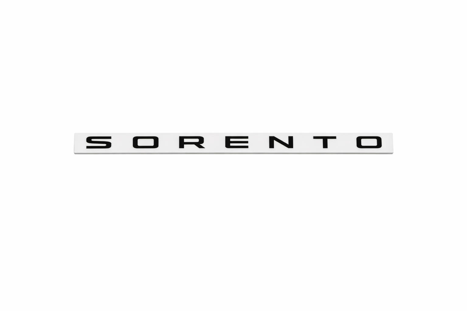 KIA Sorento Rear Badge Emblem – Glossy Black (V1)