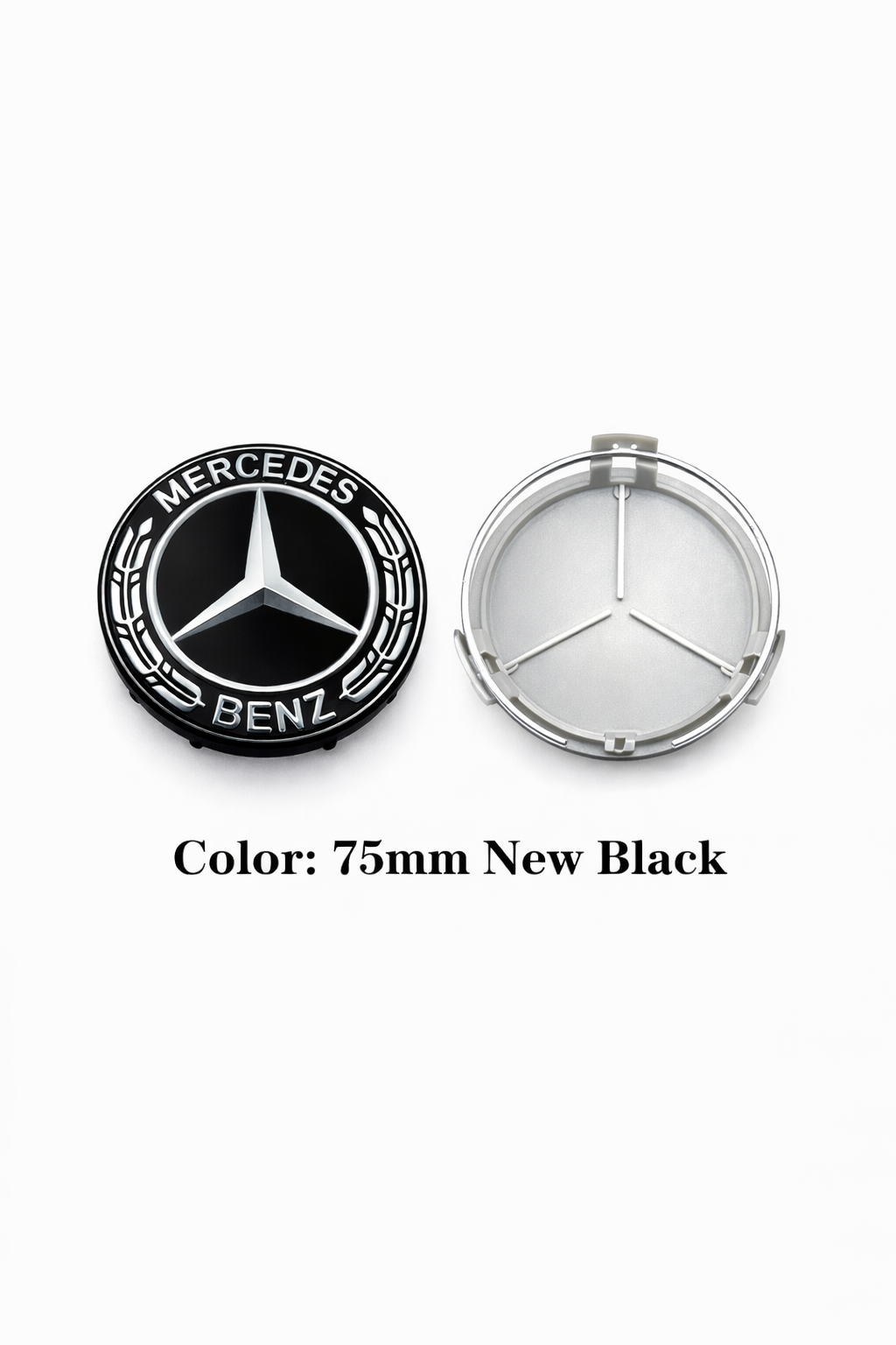Mercedes Wheel Center Caps 75mm (4PC)