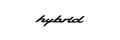 Hybrid Black Letter Badge Emblem
