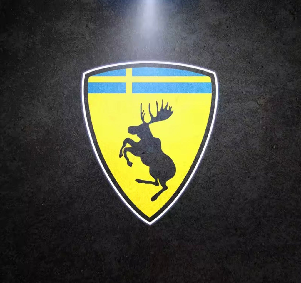 Wireless LED Car Door Logo Projector Light – Welcome Light