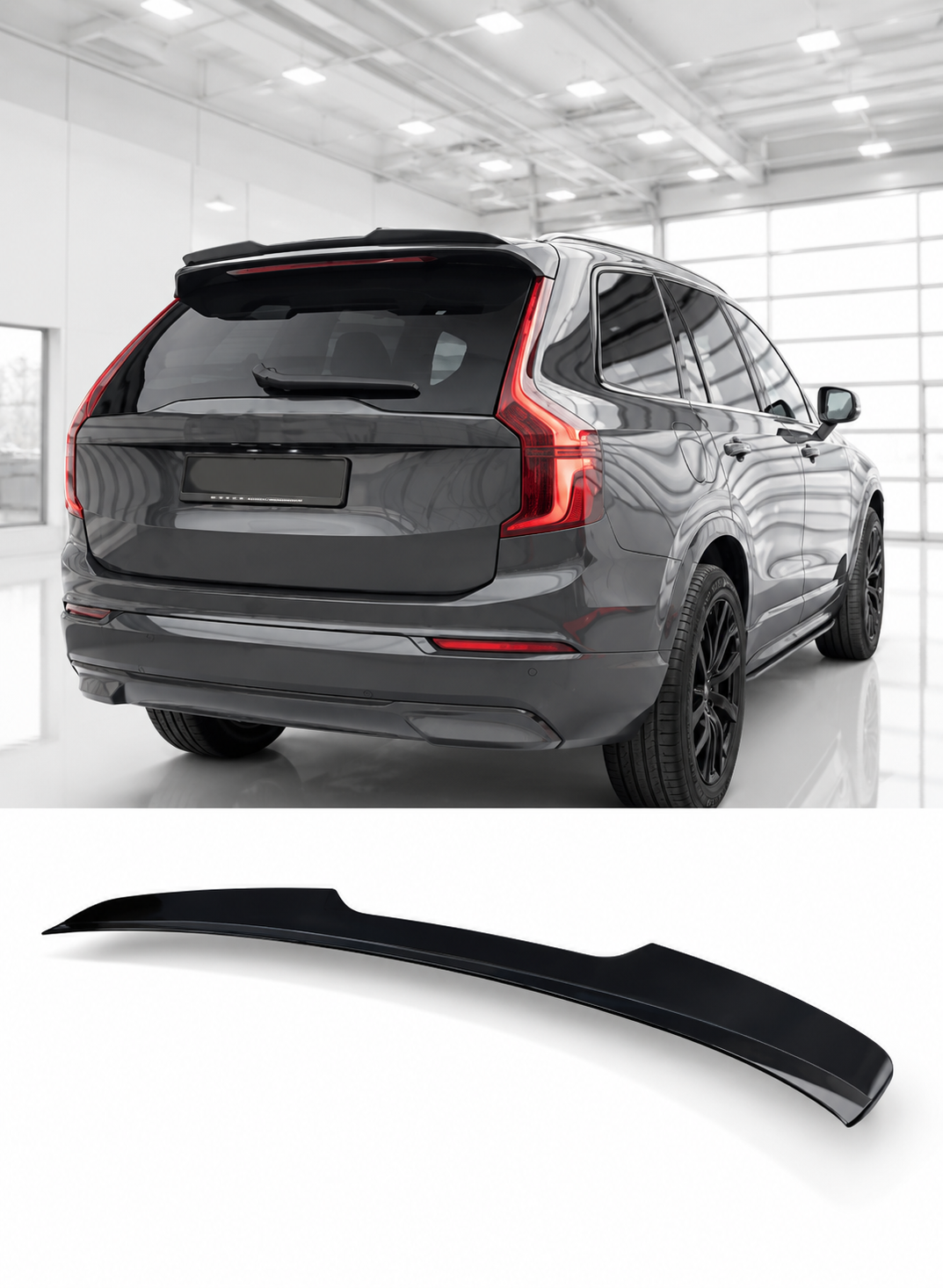 Volvo XC60/XC90 spoiler wings - Glossyblack