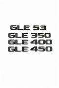 Mercedes GLE Gloss Black Rear Badges