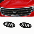 Black KIA Emblem – Hood & Trunk Gloss Black