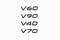 Volvo V60 / V90 / V40 / V70  Emblem Badge (Gloss Black)