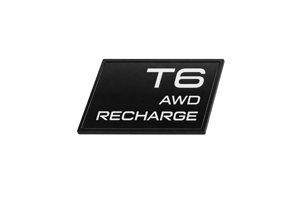 T8 / T6 AWD Recharge Emblem Badge Sticker