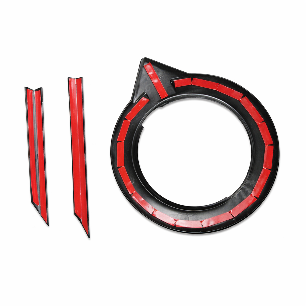 Volvo Grill Emblem Cover Trim Set (Chromedelete) - 30 Models