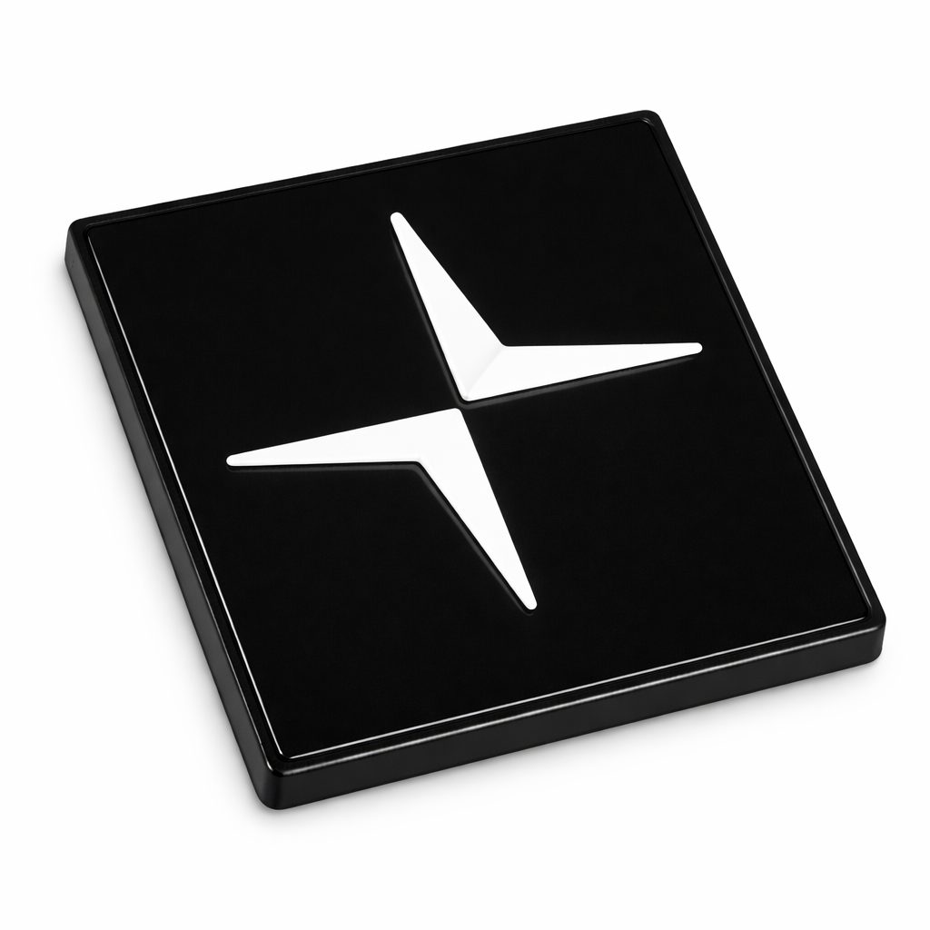 Polestar Grill/Tailgate Emblem - Yellow/Black/White/Red/Blue/White