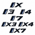BMWS i-series emblems iX/i3/i4/i7/ix3/ix4/ix7 - Glossyblack