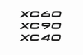 Volvo XC60 / XC90 / XC40  Emblem Badge (Gloss Black)