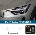 Pre-Cut Clear Headlight Protection Film for Polestar 2 (2021–2026)