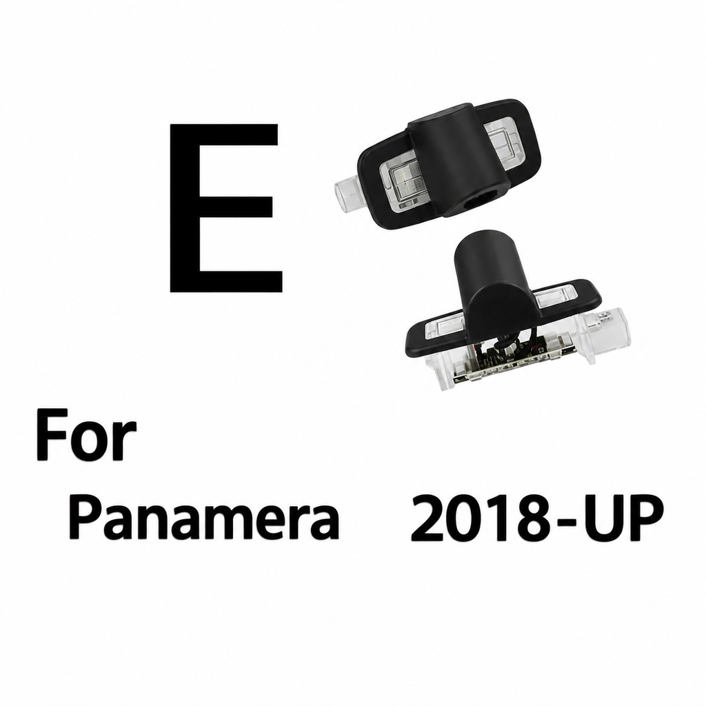 Porsche LED Door Logo Lights