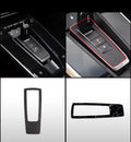 ”Carbon Fiber” Center Console Gear Shift Panel Cover Trim For 911