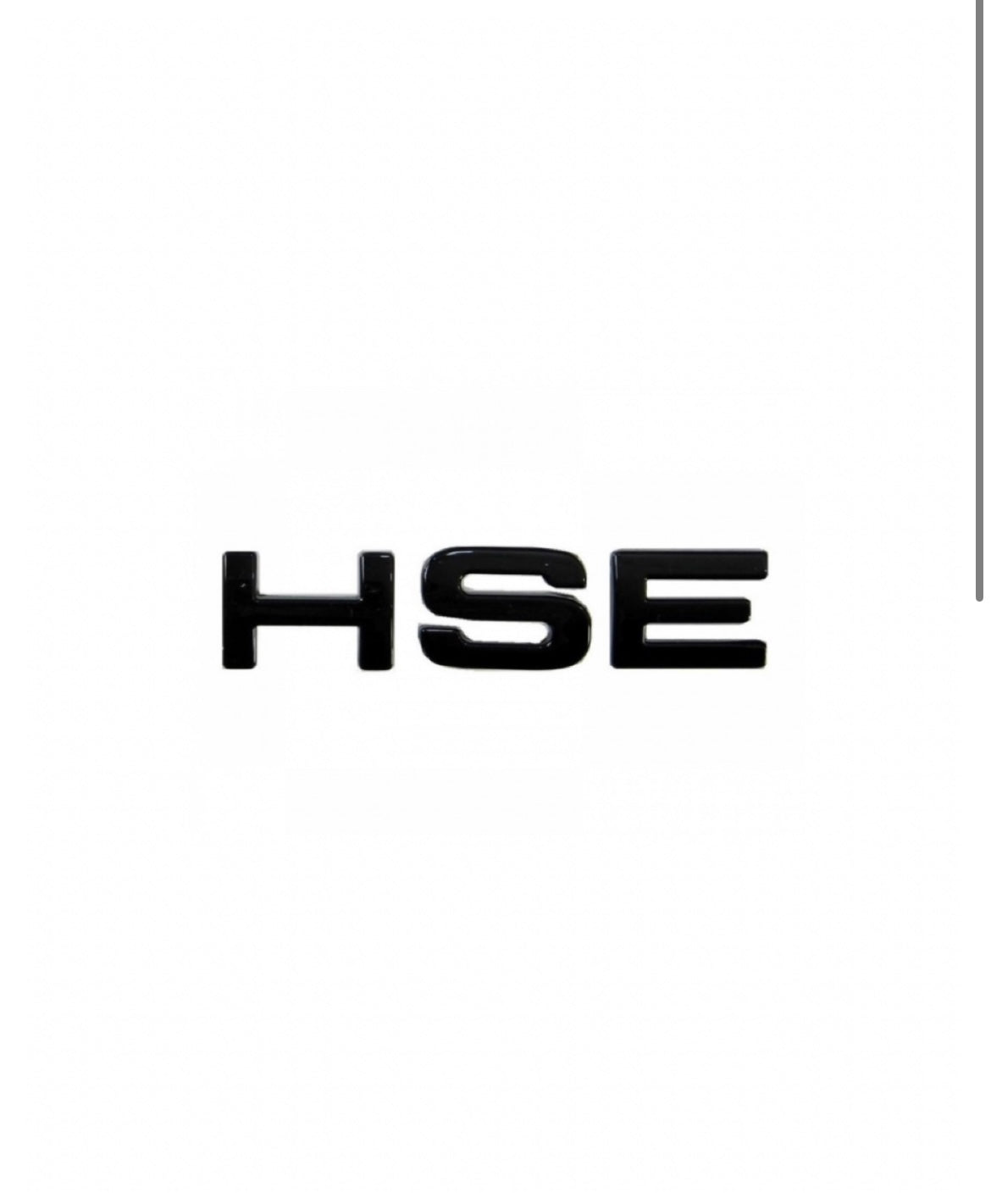 HSE Trunk Emblem