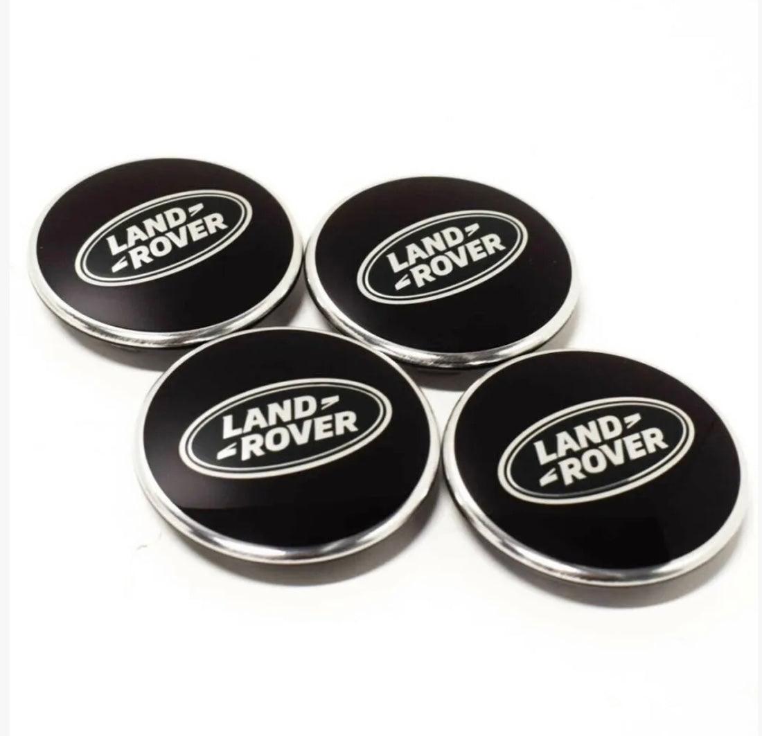 Land Rover Center Caps 4-Pack Available in 4 Different Sizes