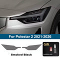 Pre-Cut Smoked Headlight Tint for Polestar 2 (2021–2026)