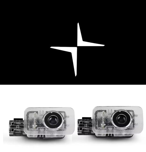 2pcs Polestar welcome door lights