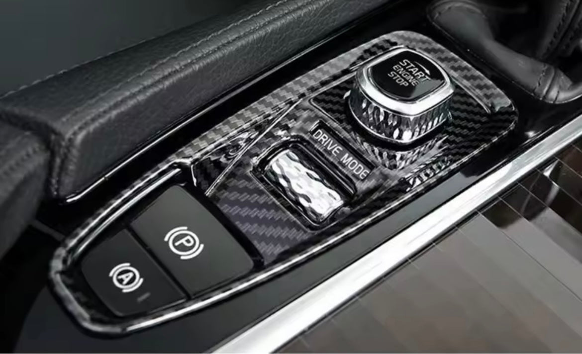 Carbon Fiber Center Console Trim Cover