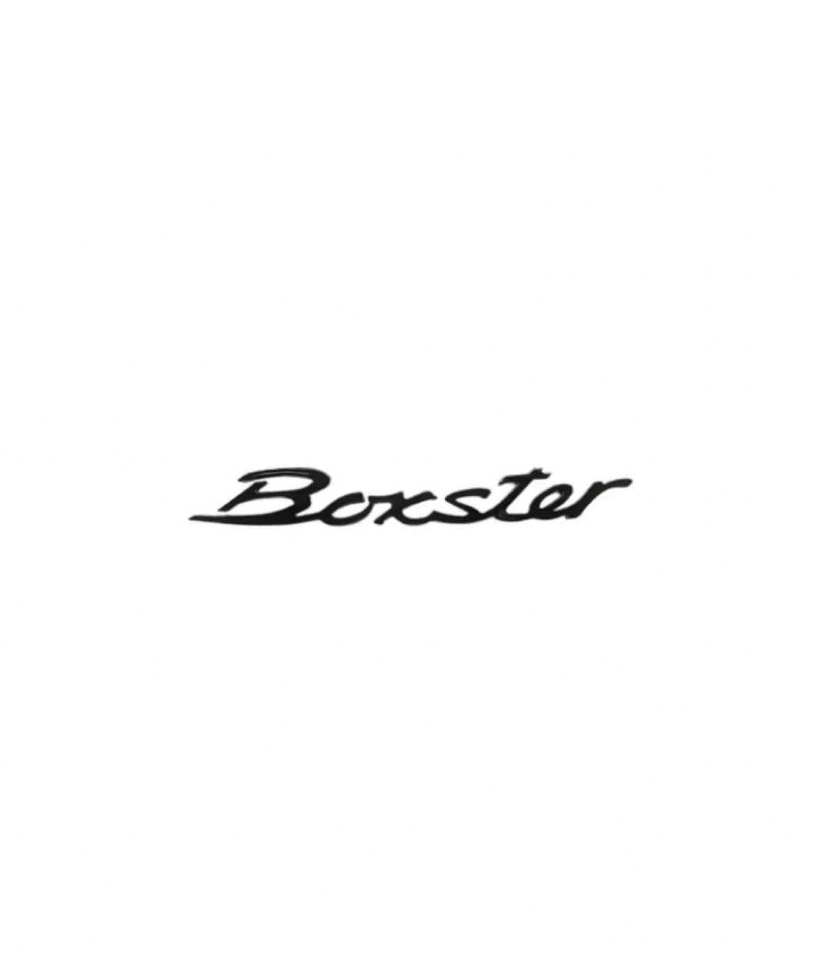 Boxster Gloss Black Emblem