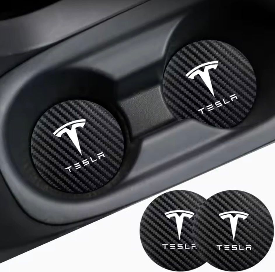 Tesla Carbon Fiber Cup Pads (2PACK)