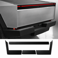 Tesla Cybertruck Trunk Bumper ” Carbon fiber look” Protector Trim Cover (4PACK)