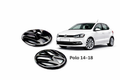 Volkswagen Polo 2014–2018 Gloss Black Emblem Covers