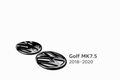 Volkswagen Golf MK7.5 Gloss Black Emblem Covers (2018–2020)