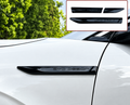 Black BYD Design Side Fender Emblem Overlay 2 PACK