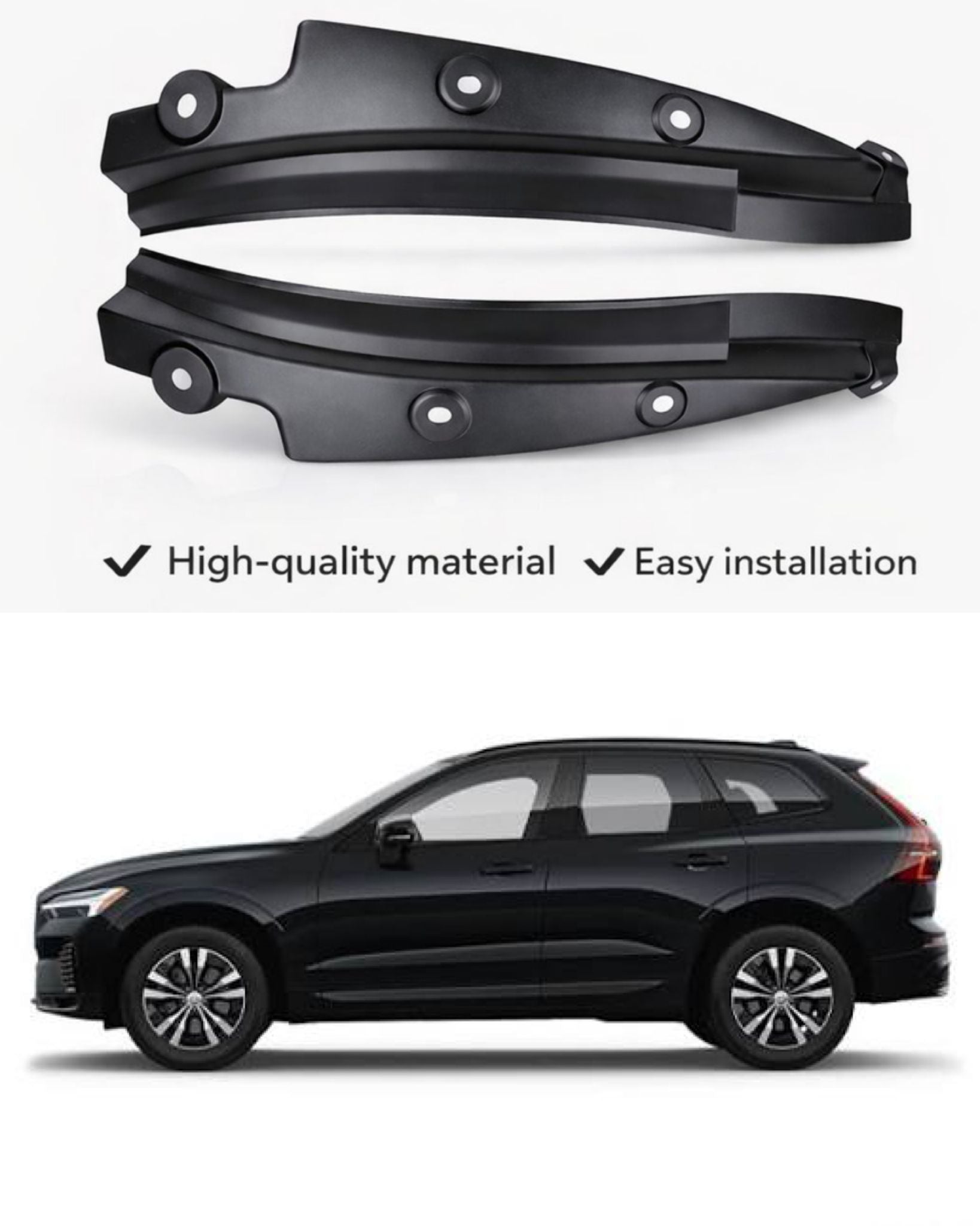 Rear Wheel Arch Splash Guards for Volvo XC60