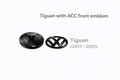 Volkswagen Tiguan Glossyblack front & back emblem (ACC at the front) (2017–2021)