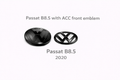Volkswagen Passat B8,5 Glossyblack front & back emblem (ACC at the front) 2020