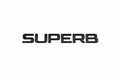 SUPERB Black Emblem Badge –Glossy Finish