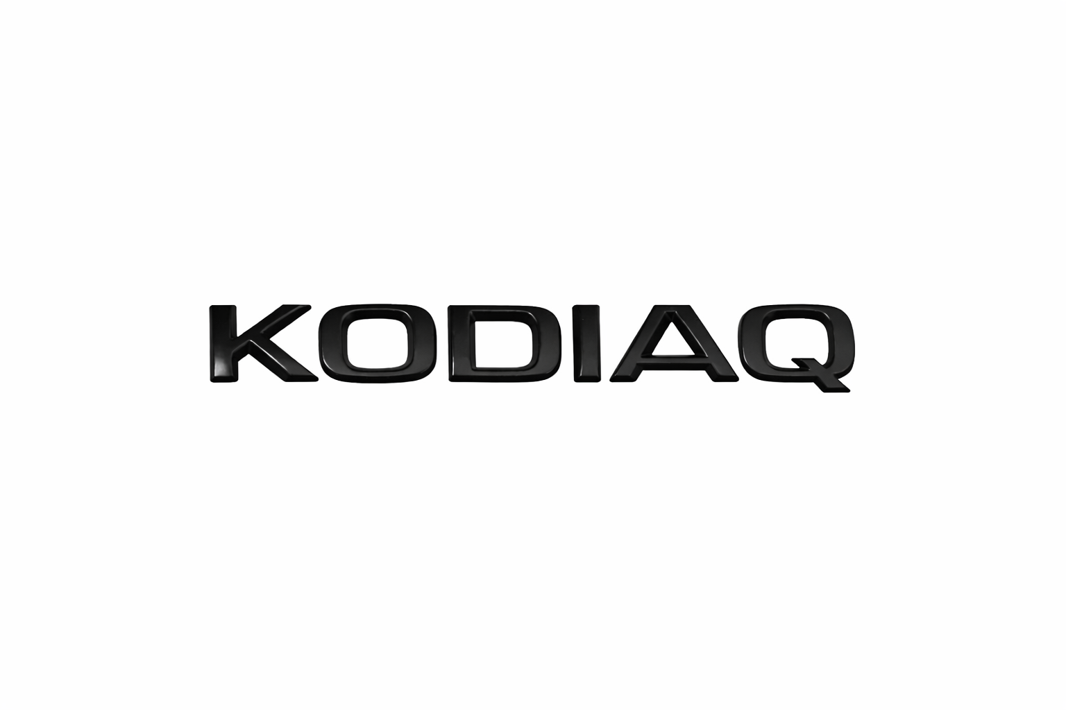 Black Skoda Kodiaq Trunk Emblem