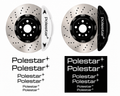 Polestar Brake Caliper Decal Kit 6-pack