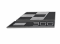 Gloss Black “300” Rear Badge Emblem
