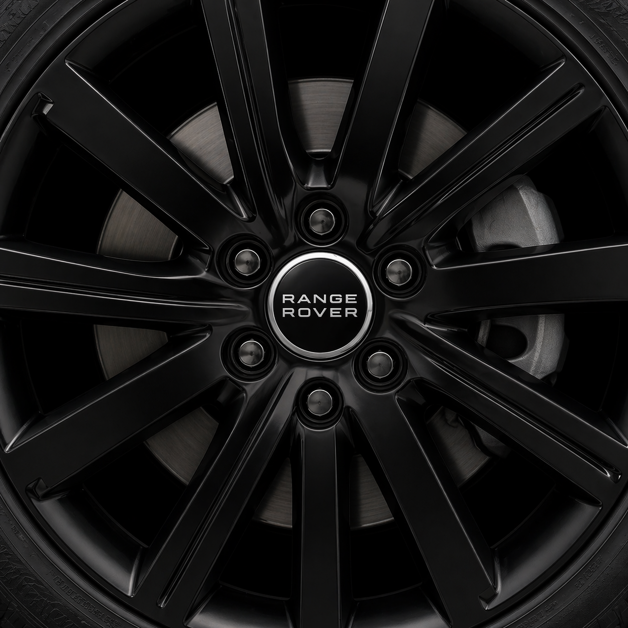 Range Rover Center Caps 4-Pack Available in 4 Different Sizes