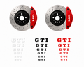 Volkswagen GTI Brake Caliper Decal Kit