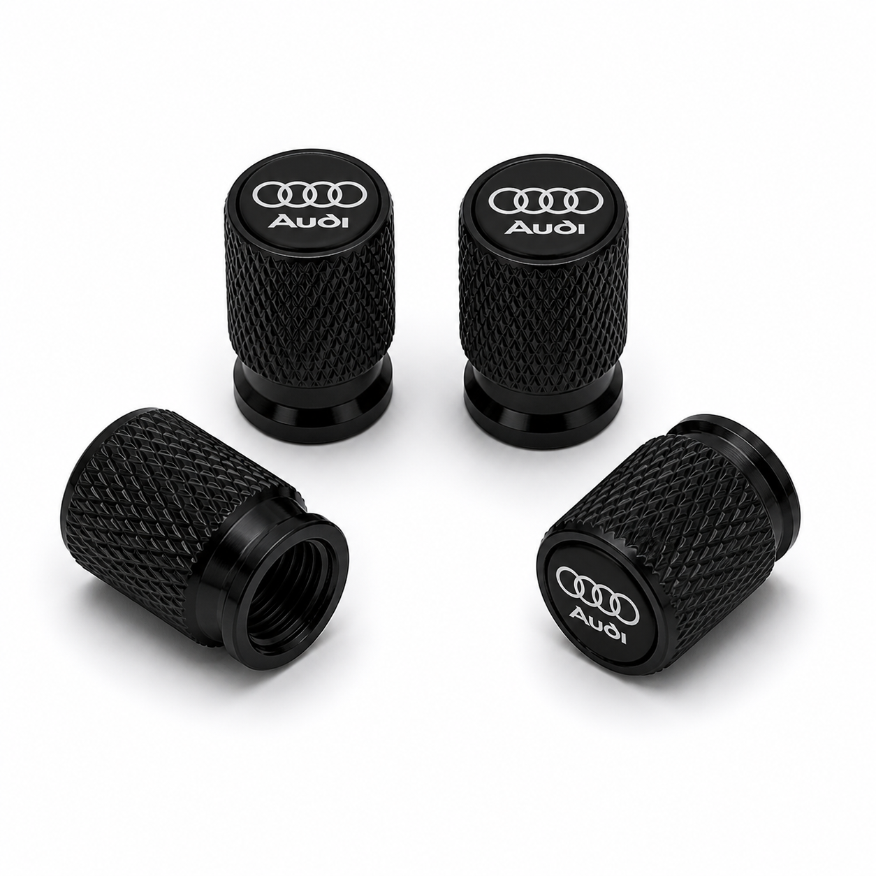 Audi Valve Cap Set – 4 Pack