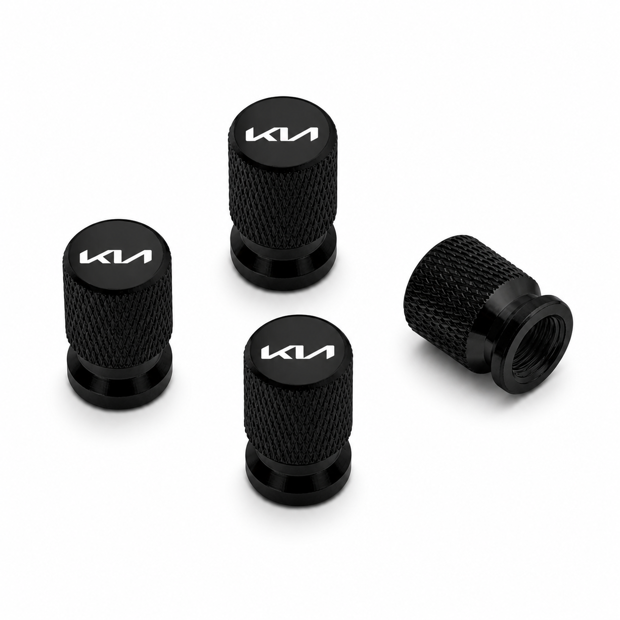 KIA Valve Cap Set – 4 Pack (New edition)