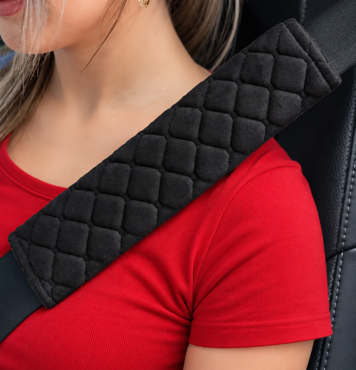 Comfortable Car Belt Pads 2 PACK