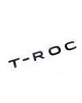 T-Roc glossyblack trunk emblem