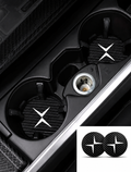 Polestae Carbon Fiber Car Cup Pads (2 PACK)