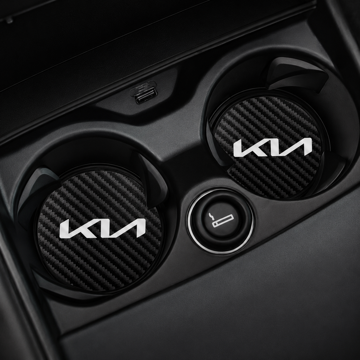 KIA Carbon Fiber Cup Pads (2PACK)