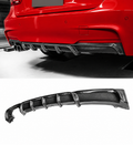 BMW F30/F31 ”Carbon Fiber ”Style Rear Diffuser – Dual Left Exit | 2012–2018