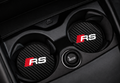 Audi RS Carbon Fiber Cup Pads (2PACK)