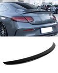 Mercedes C class/C43/C63 coupe W205 spoiler (2015-2021) Glossyblack