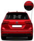 Gloss Black Exhaust Trim Covers for Volkswagen Tiguan ( 2 PC )